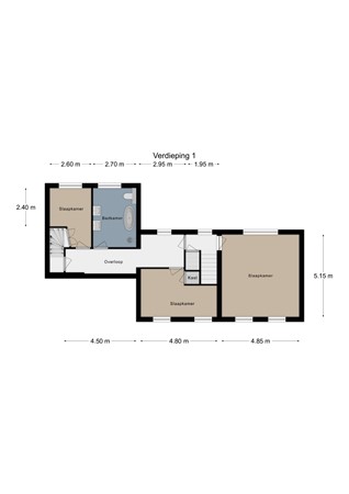 Floorplan - Hilleshagerweg 22, 6281 AE Mechelen